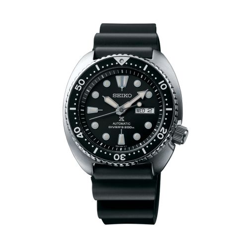 Seiko Prospex Diver Turtle Stainless Steel / Black / Rubber